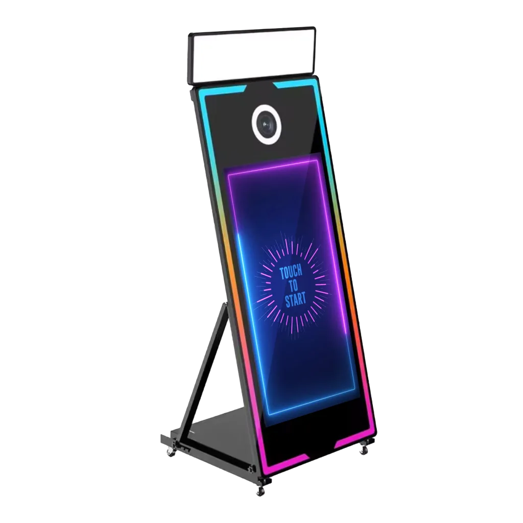 Magic mirror photobooth