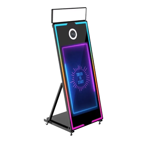 Magic mirror photobooth